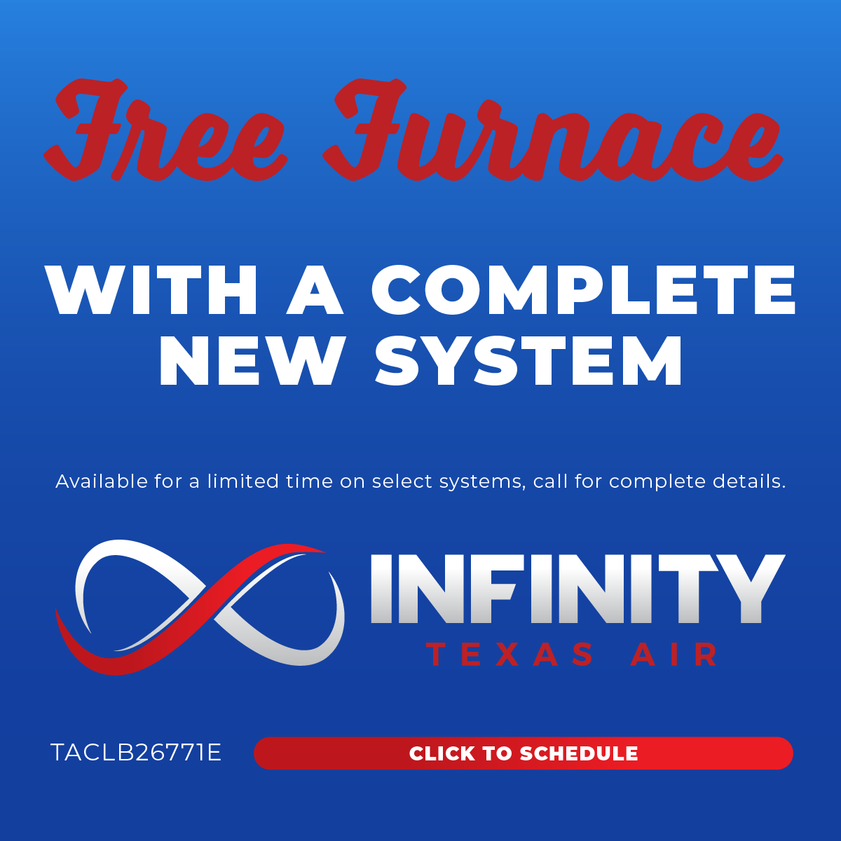 Infinity Q Offers Free Furnace PMax x