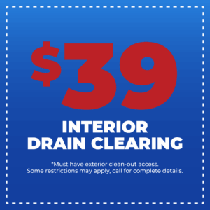 Infinity Q4 2025 Offers Drain Clearing