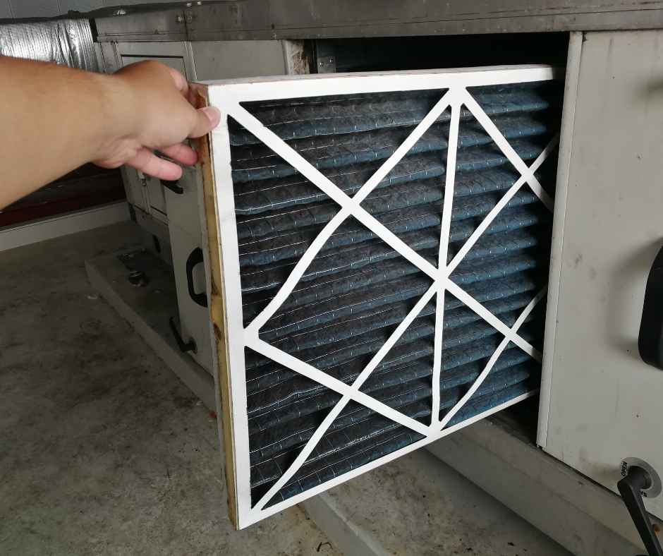 Checking an HVAC filter